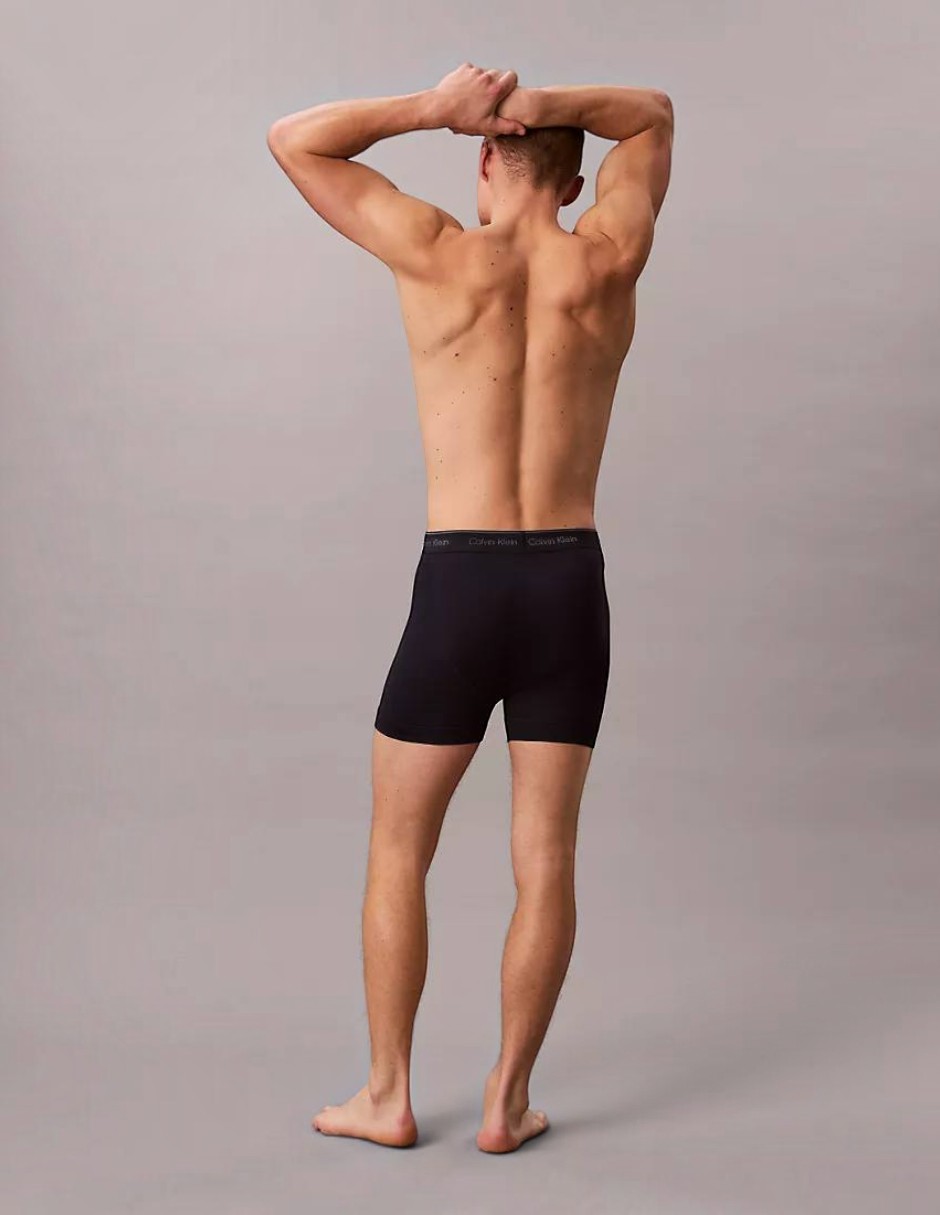 Bóxer brief de algodón para hombre 5 piezas 5