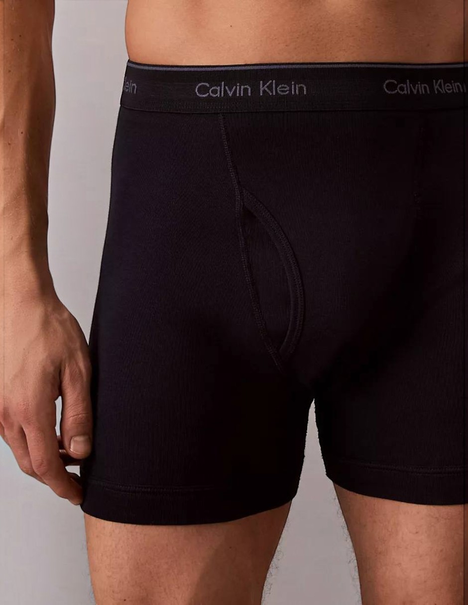 Bóxer brief de algodón para hombre 5 piezas 4