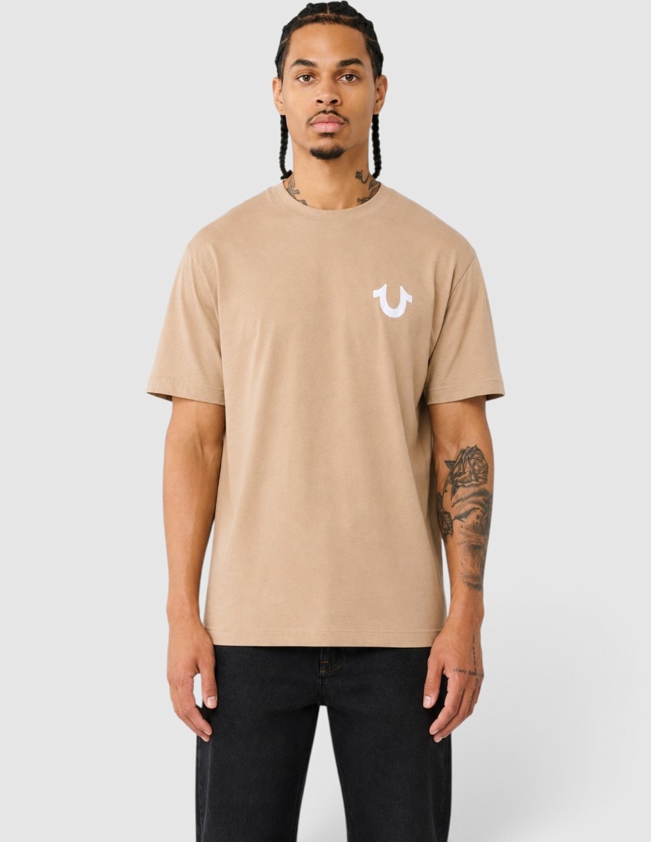 Playera cuello redondo para hombre