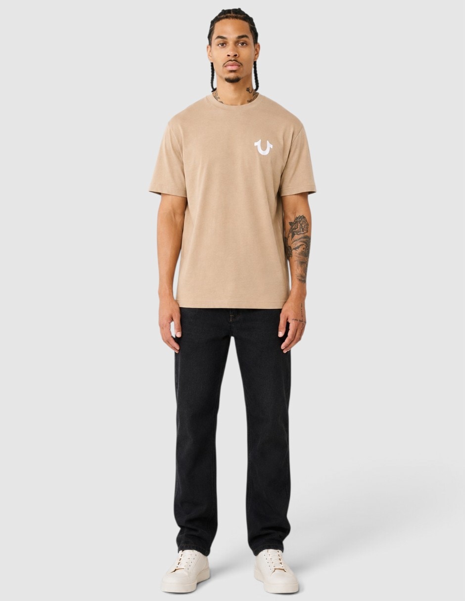 Playera cuello redondo para hombre
