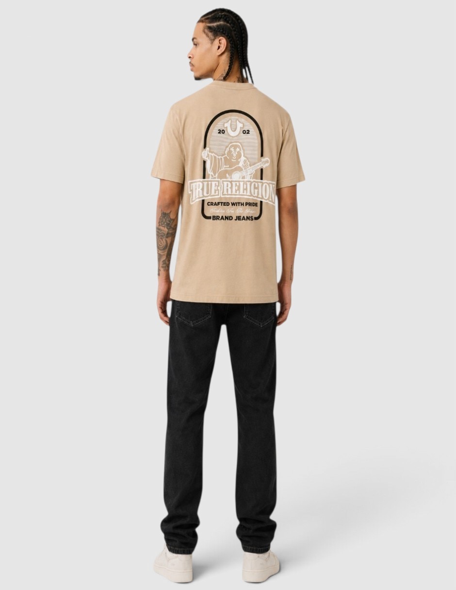Playera cuello redondo para hombre