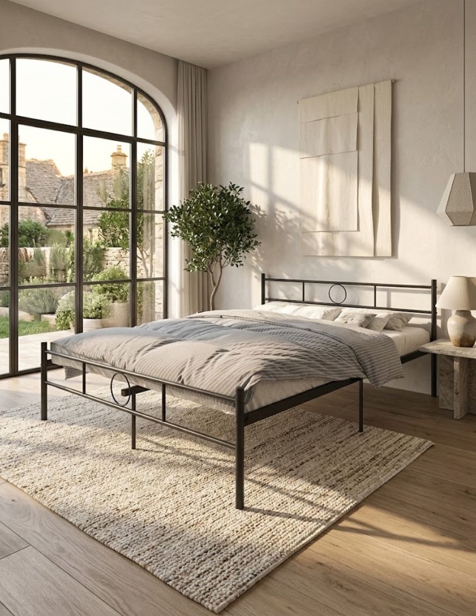 Base para cama armable de metal 3
