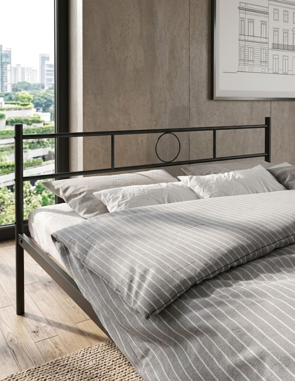 Base para cama armable de metal 2