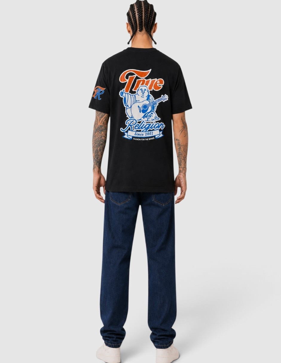 Playera cuello redondo para hombre