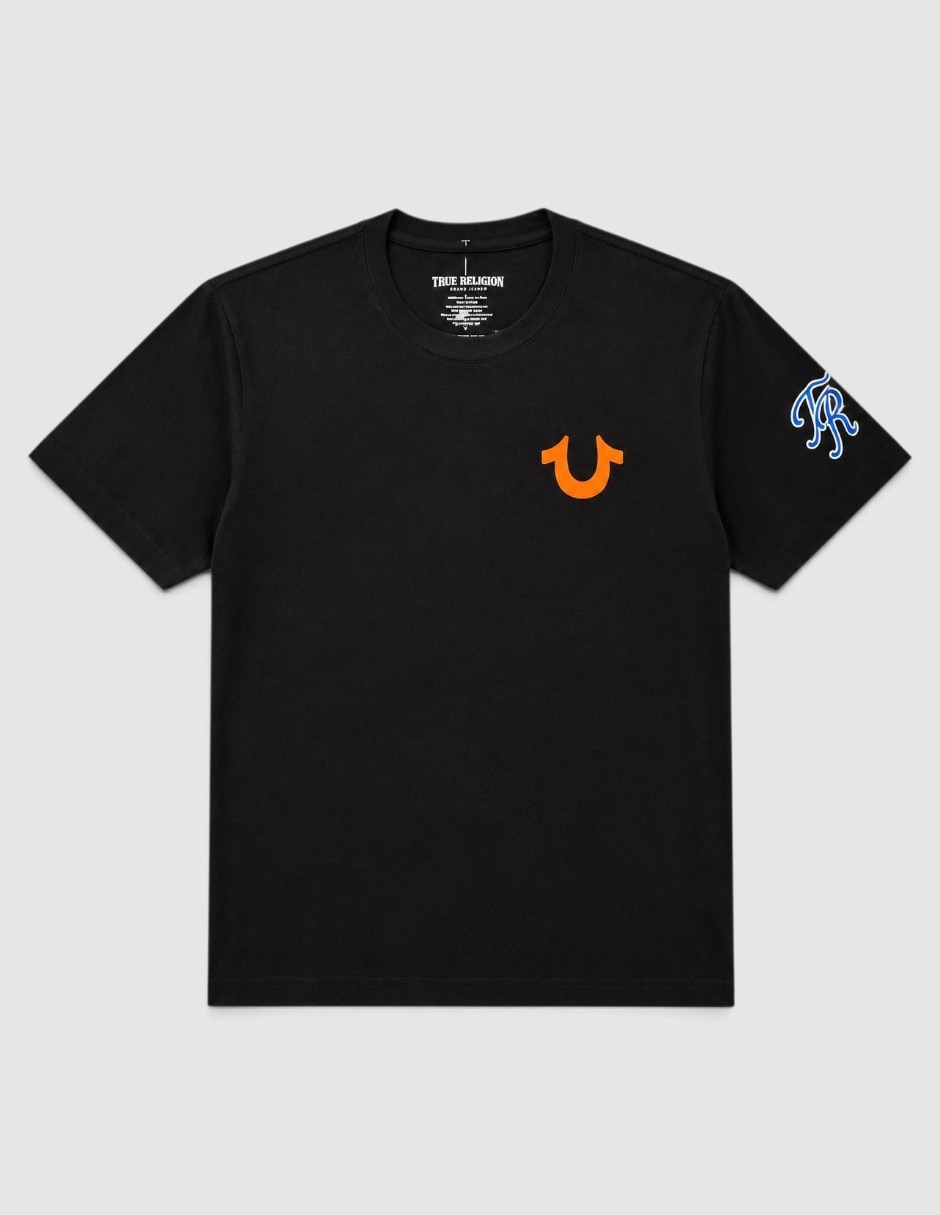 Playera cuello redondo para hombre