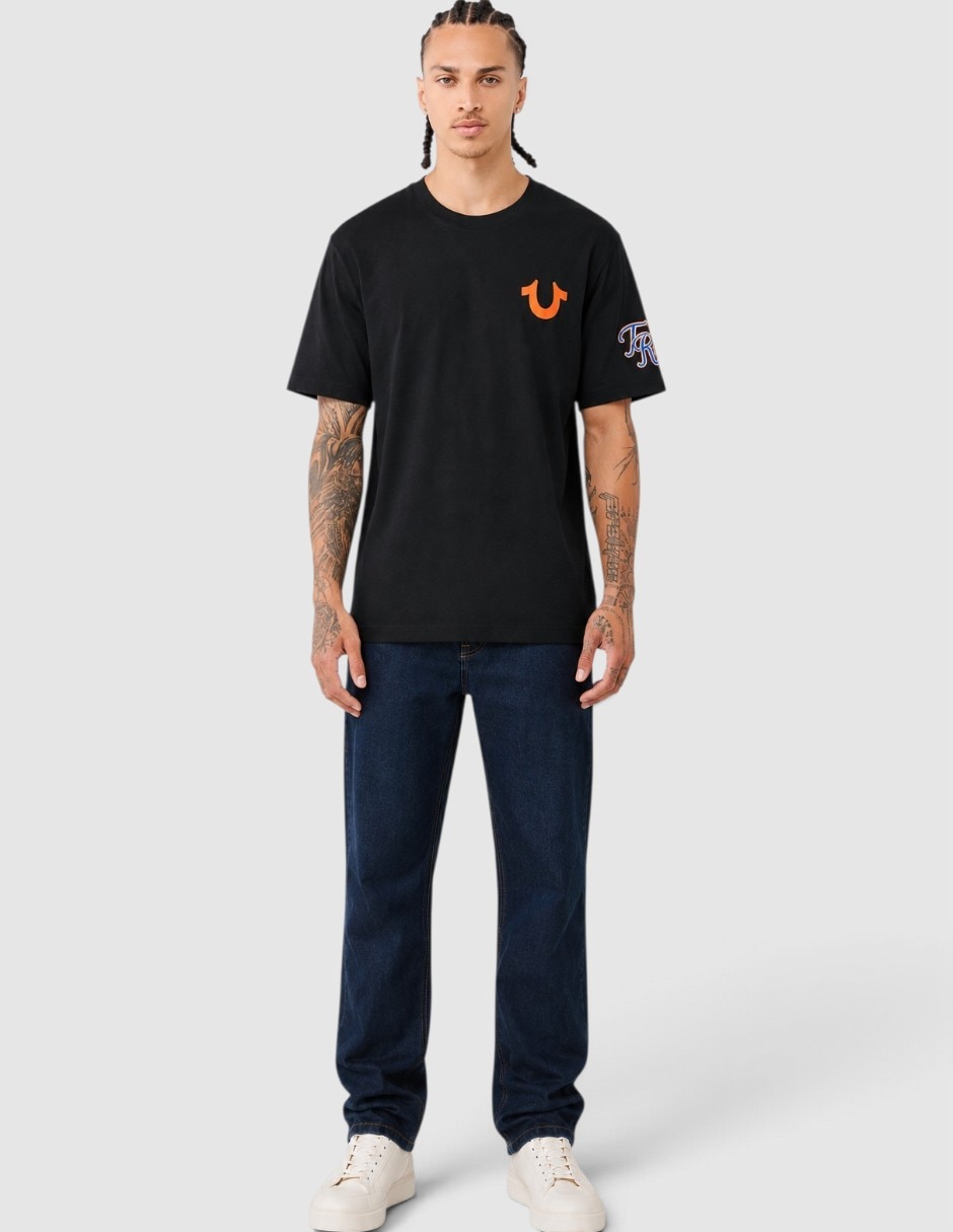Playera cuello redondo para hombre