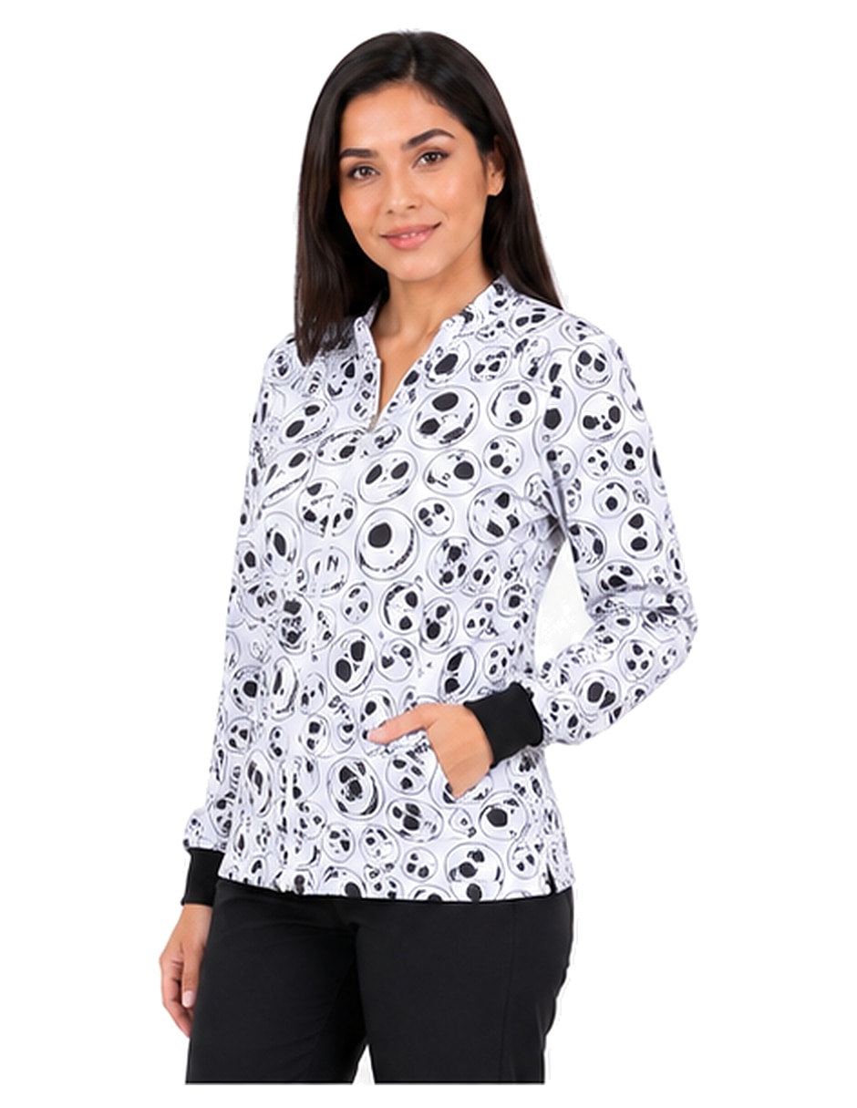 Chamarra quirúrgica estilo regular para mujer 3