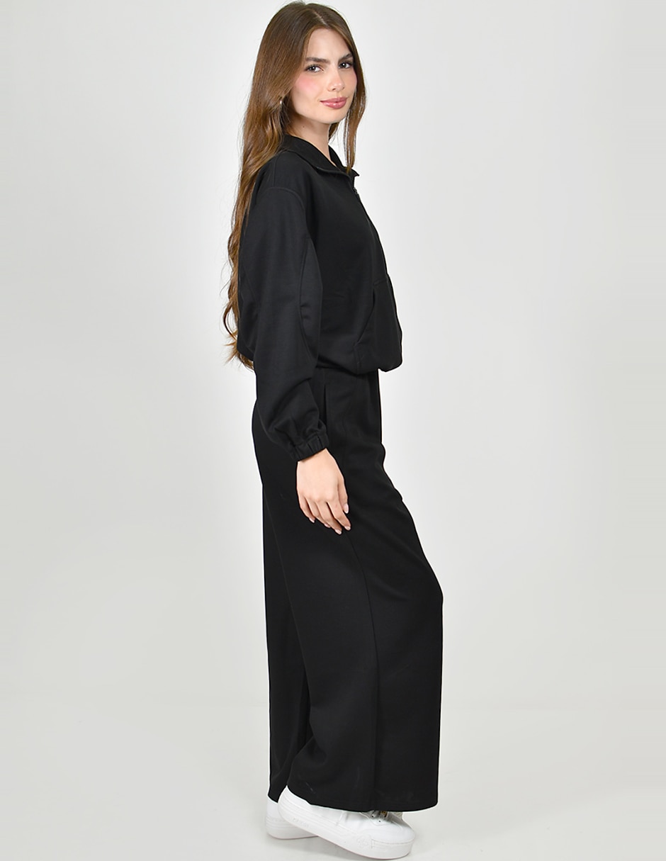 Conjunto deportivo regular con elástico para mujer 5