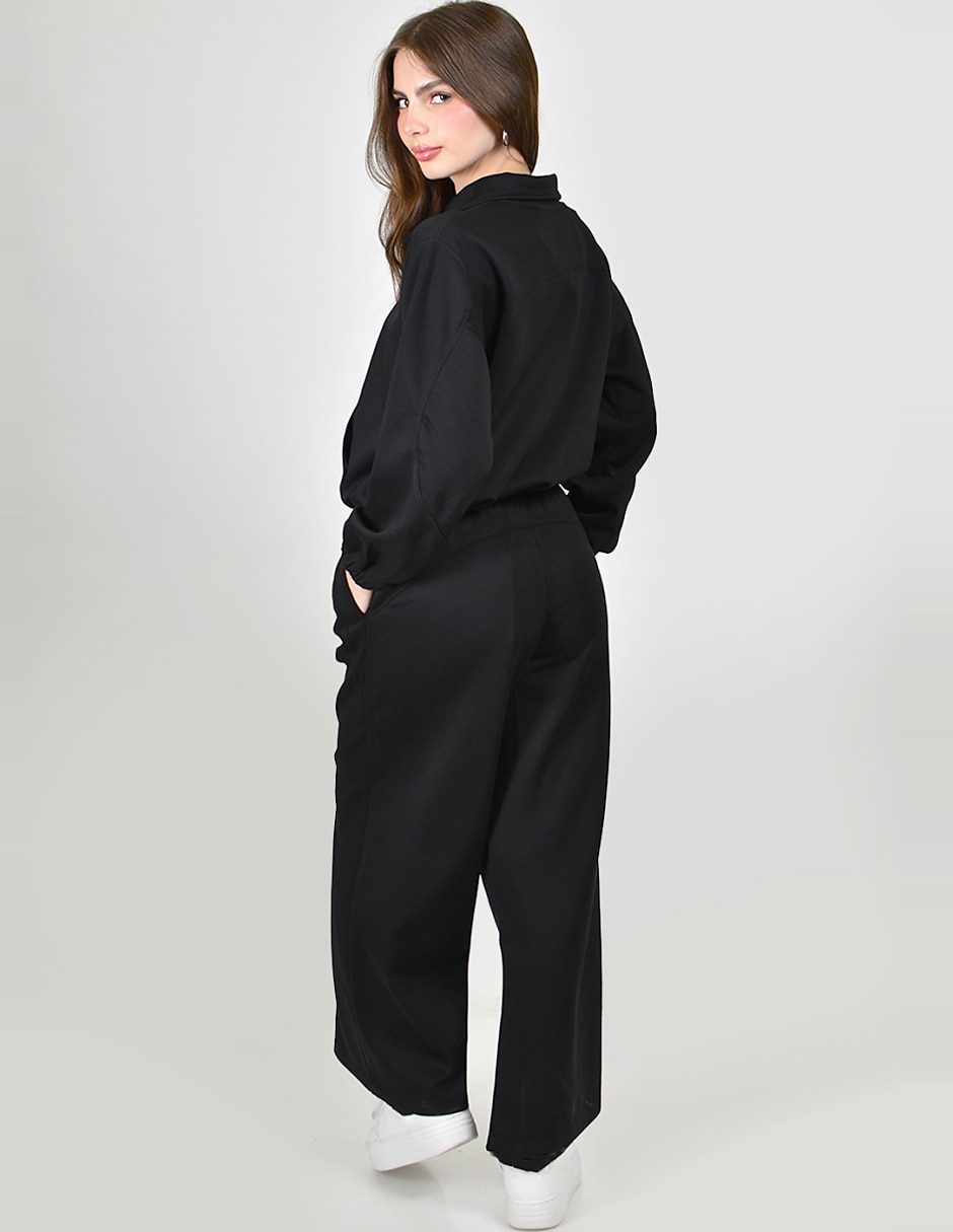 Conjunto deportivo regular con elástico para mujer 4