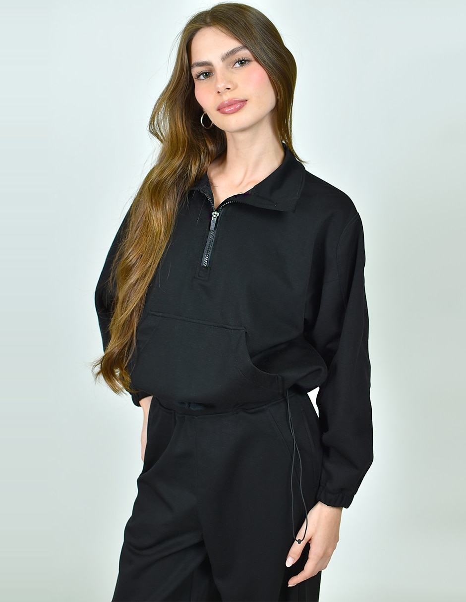 Conjunto deportivo regular con elástico para mujer 3