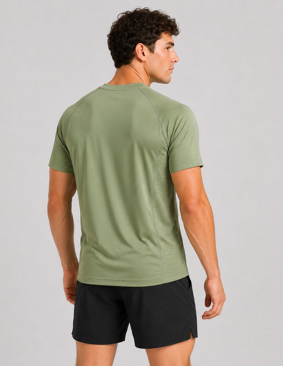 Playera cuello redondo para hombre 4