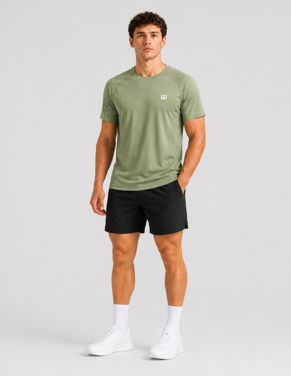 Playera cuello redondo para hombre 6