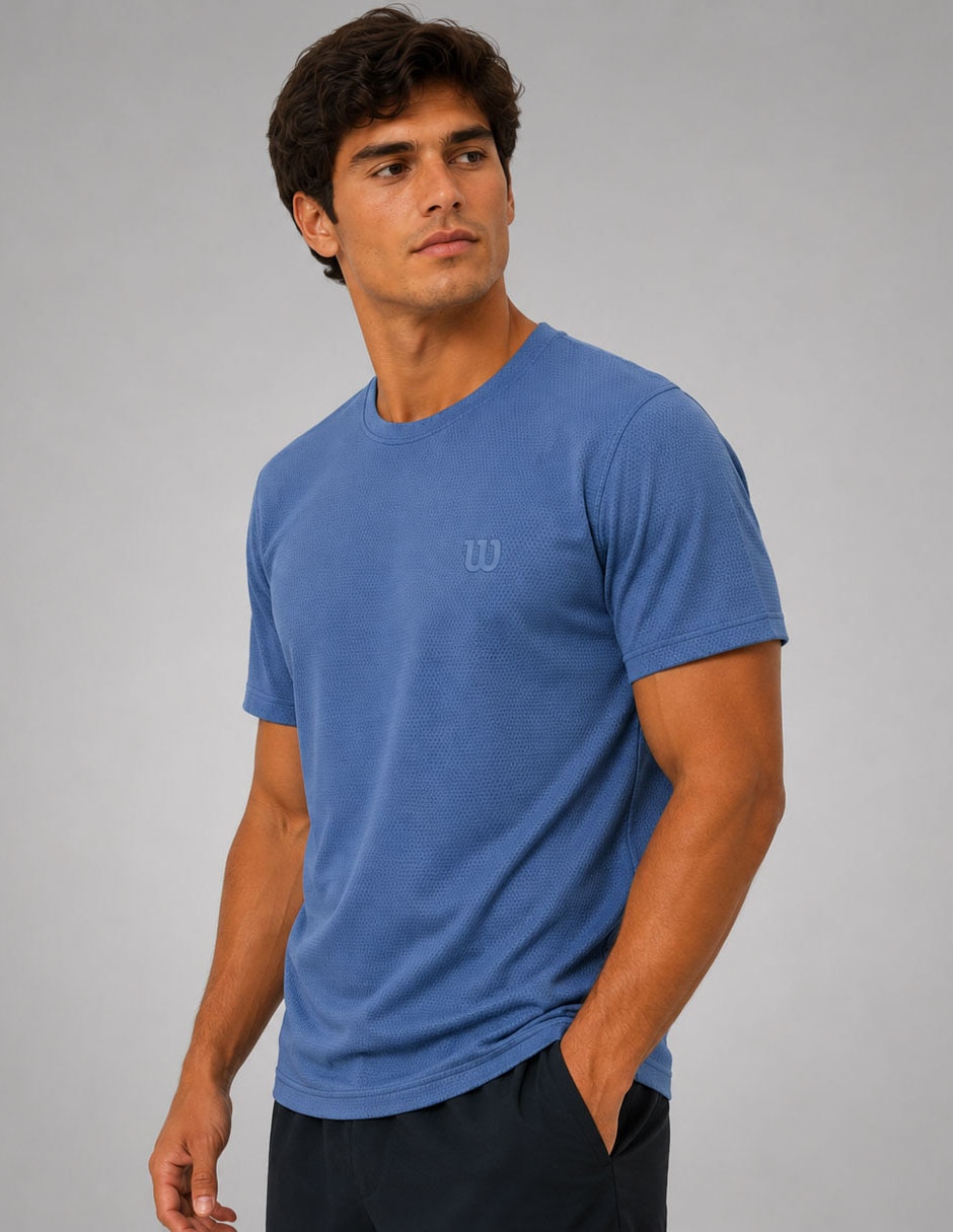 Playera cuello redondo para hombre 5