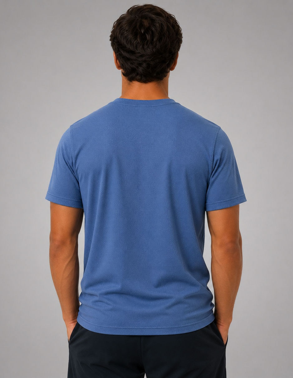 Playera cuello redondo para hombre 4