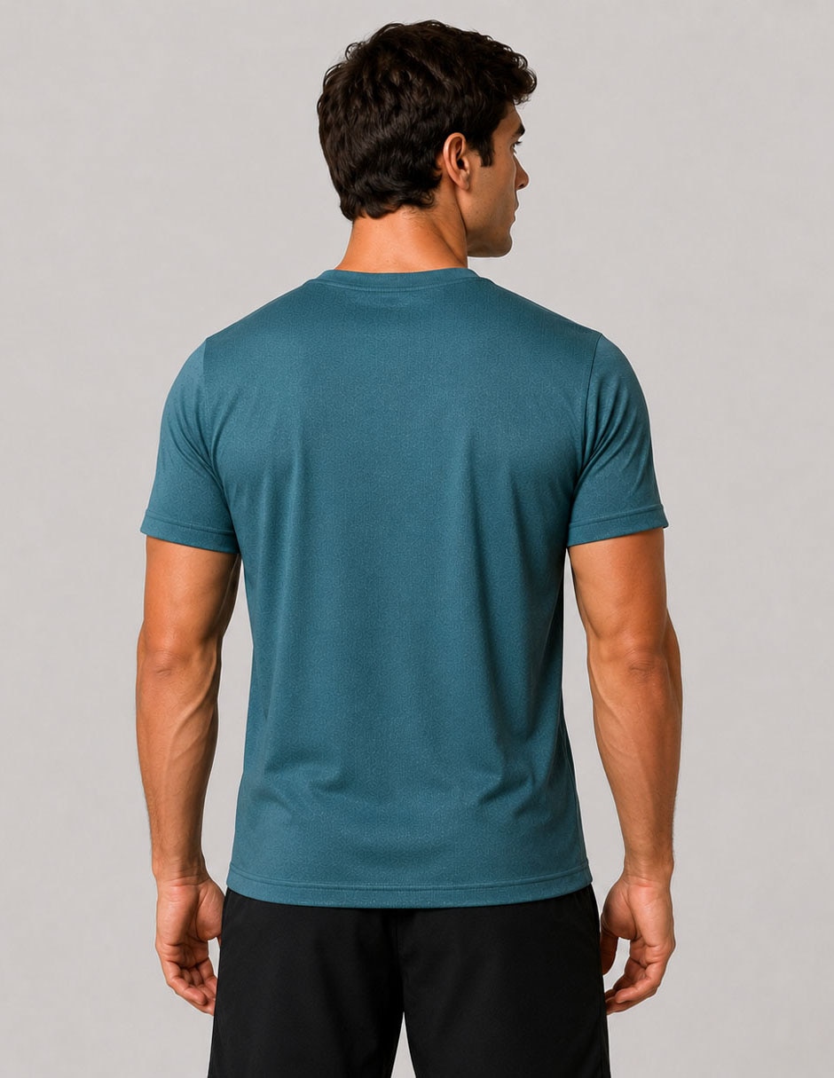 Playera cuello redondo para hombre 4