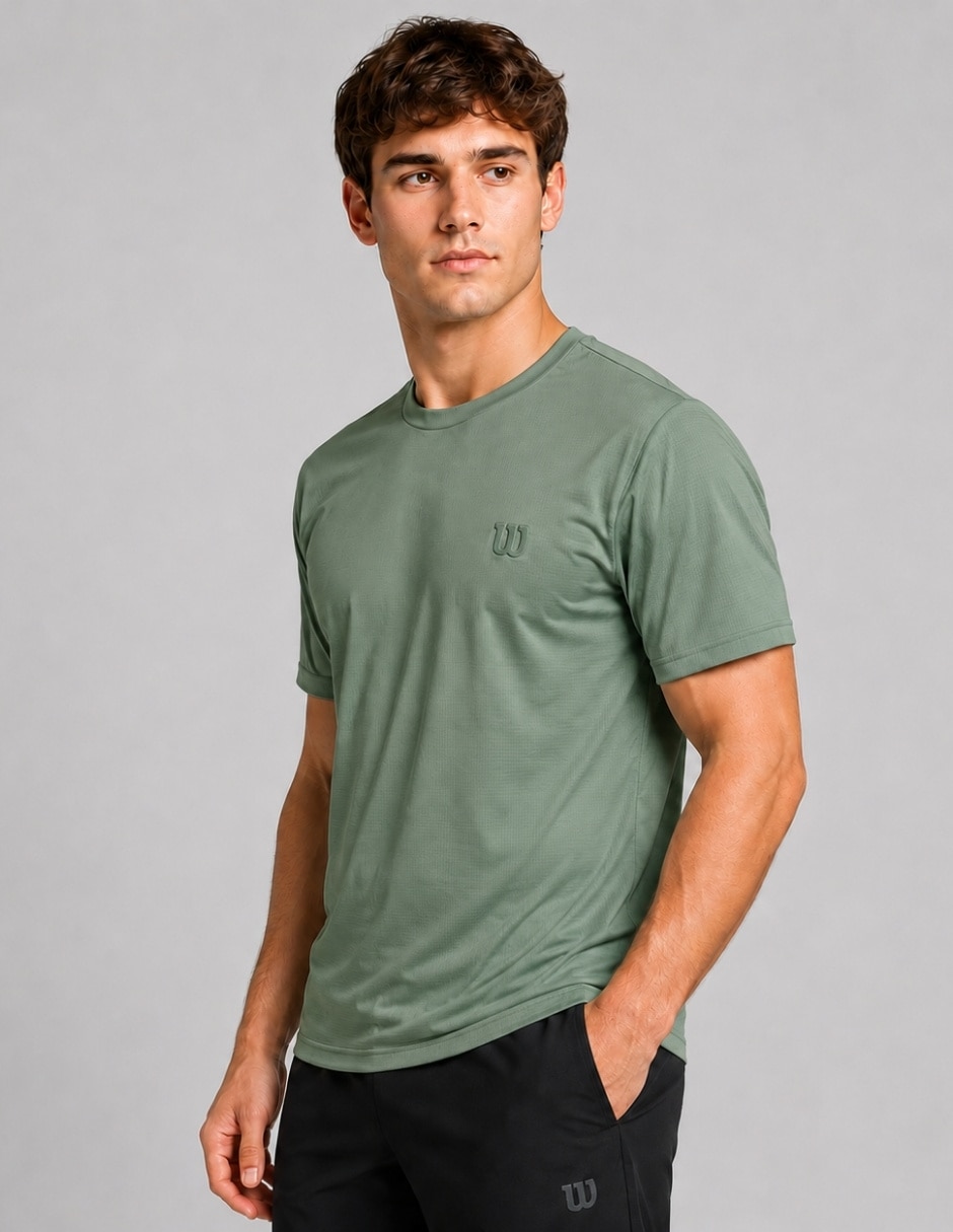 Playera cuello redondo para hombre 5