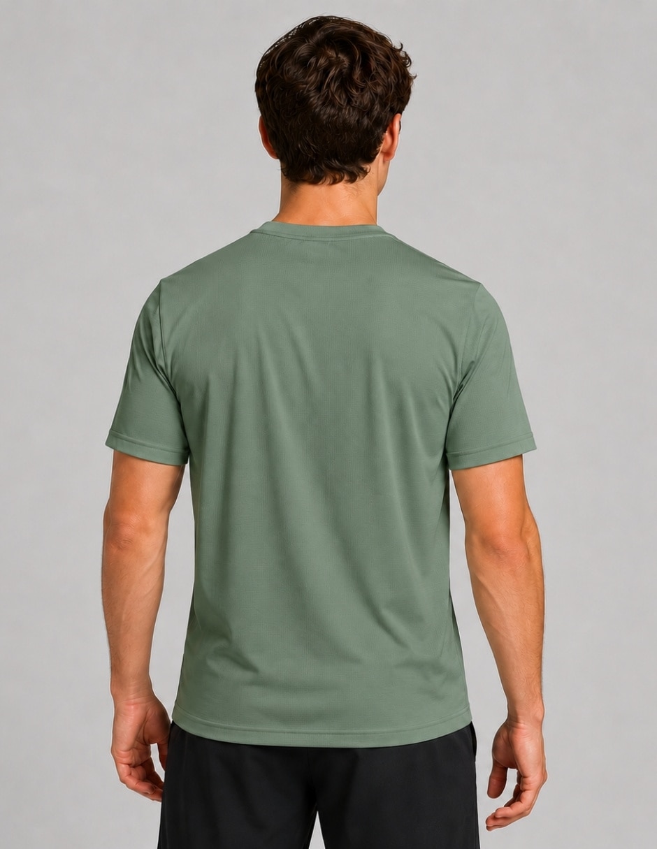 Playera cuello redondo para hombre 4