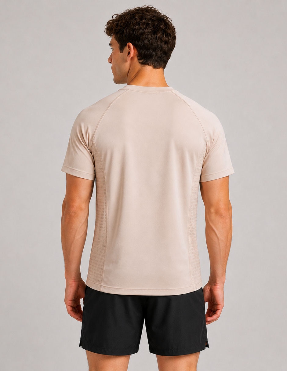 Playera cuello redondo para hombre 4