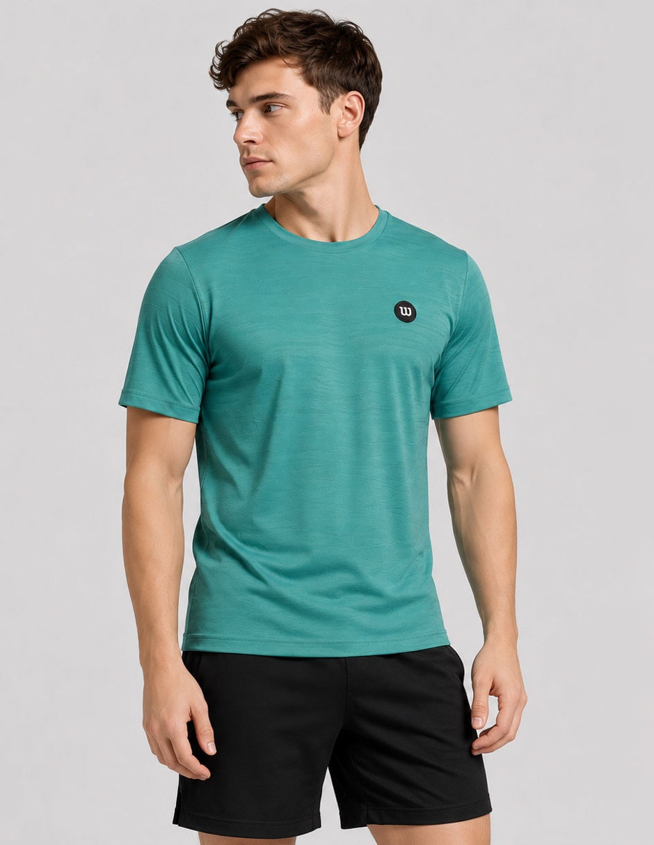Playera cuello redondo para hombre 5