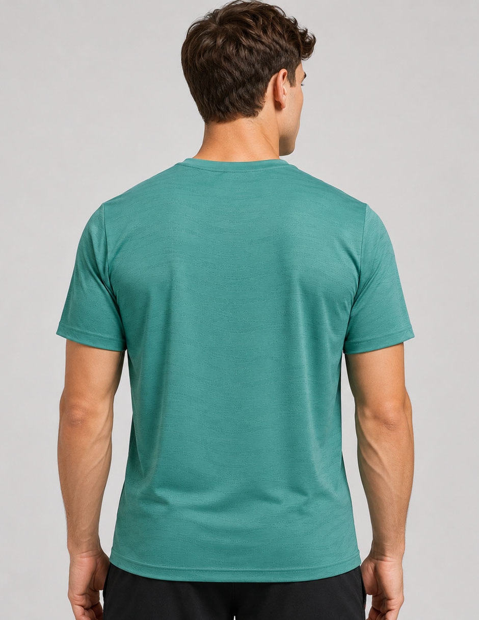 Playera cuello redondo para hombre 4