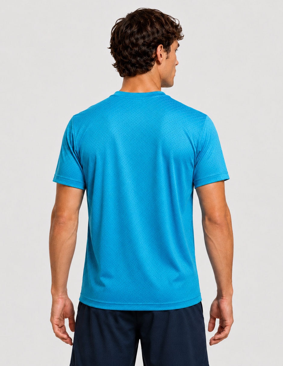 Playera cuello redondo para hombre 4