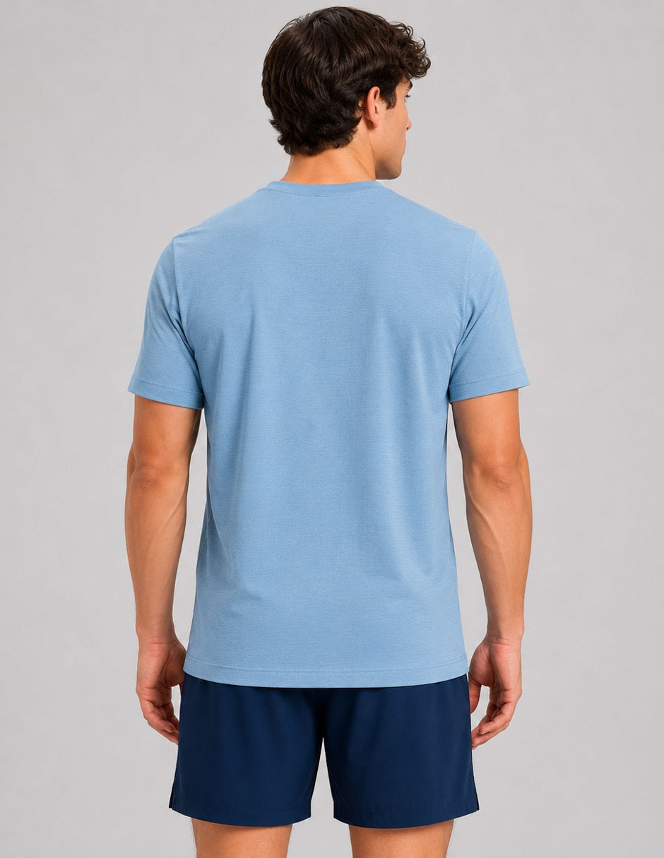 Playera cuello redondo para hombre 4