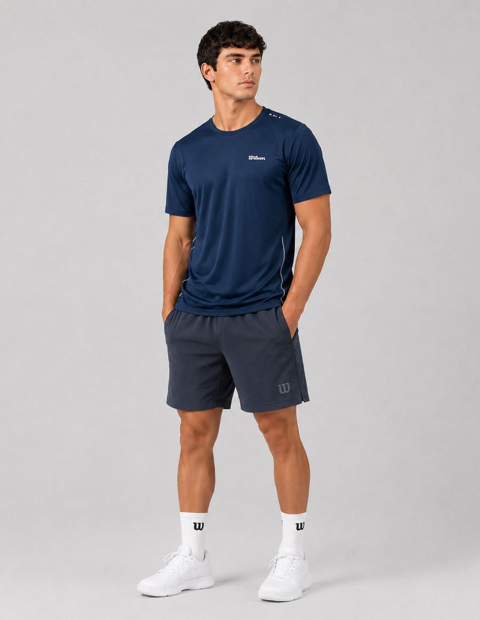 Playera cuello redondo para hombre 6