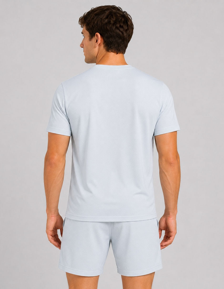 Playera cuello redondo para hombre 4