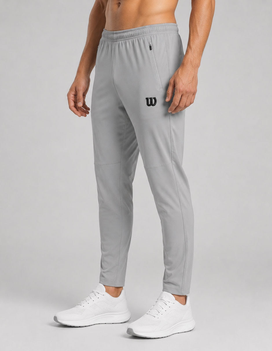 Jogger estampado logo con bolsillos para hombre 5