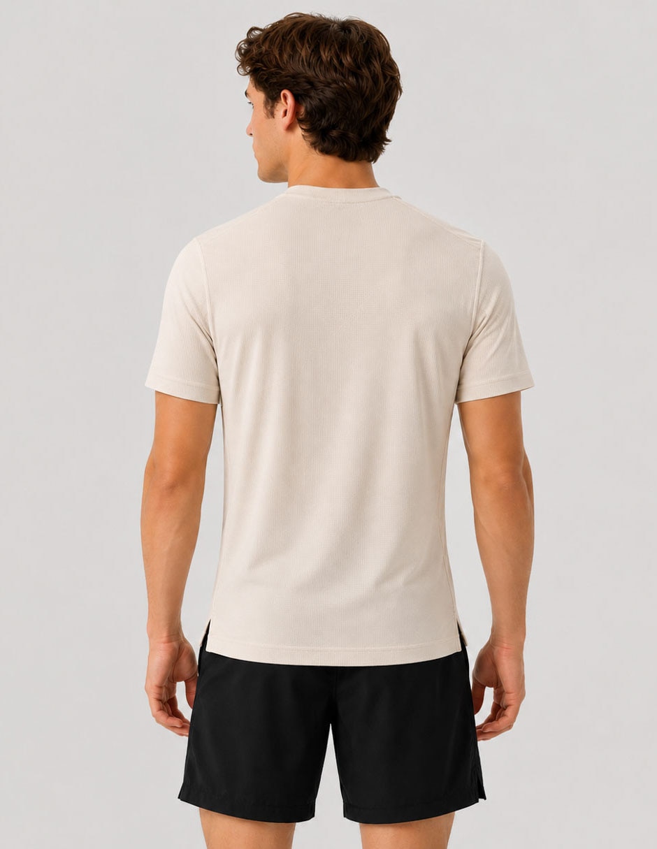 Playera cuello redondo para hombre 4