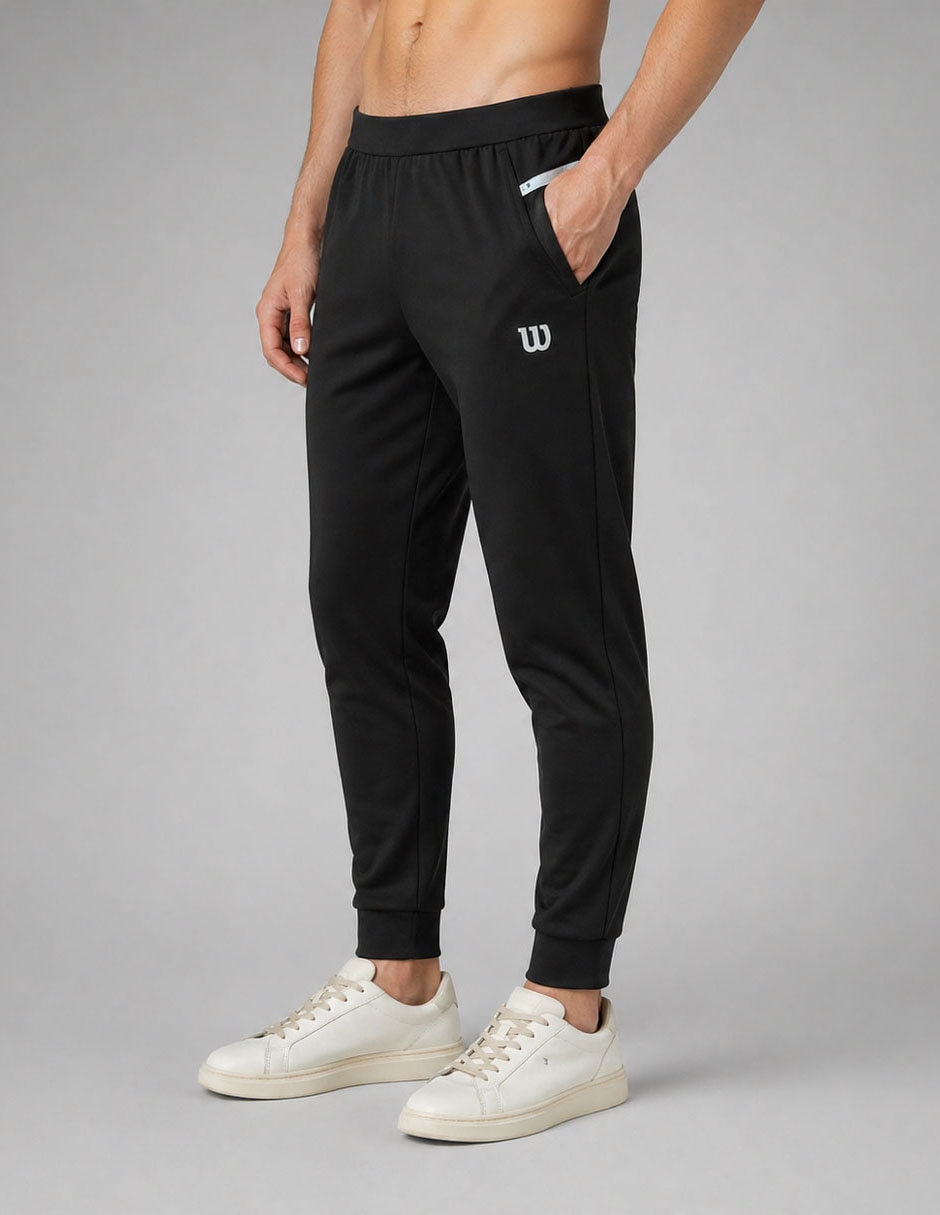 Jogger estampado logo con bolsillos para hombre 5