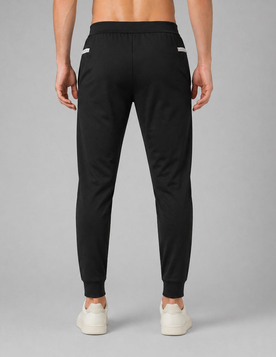 Jogger estampado logo con bolsillos para hombre 4