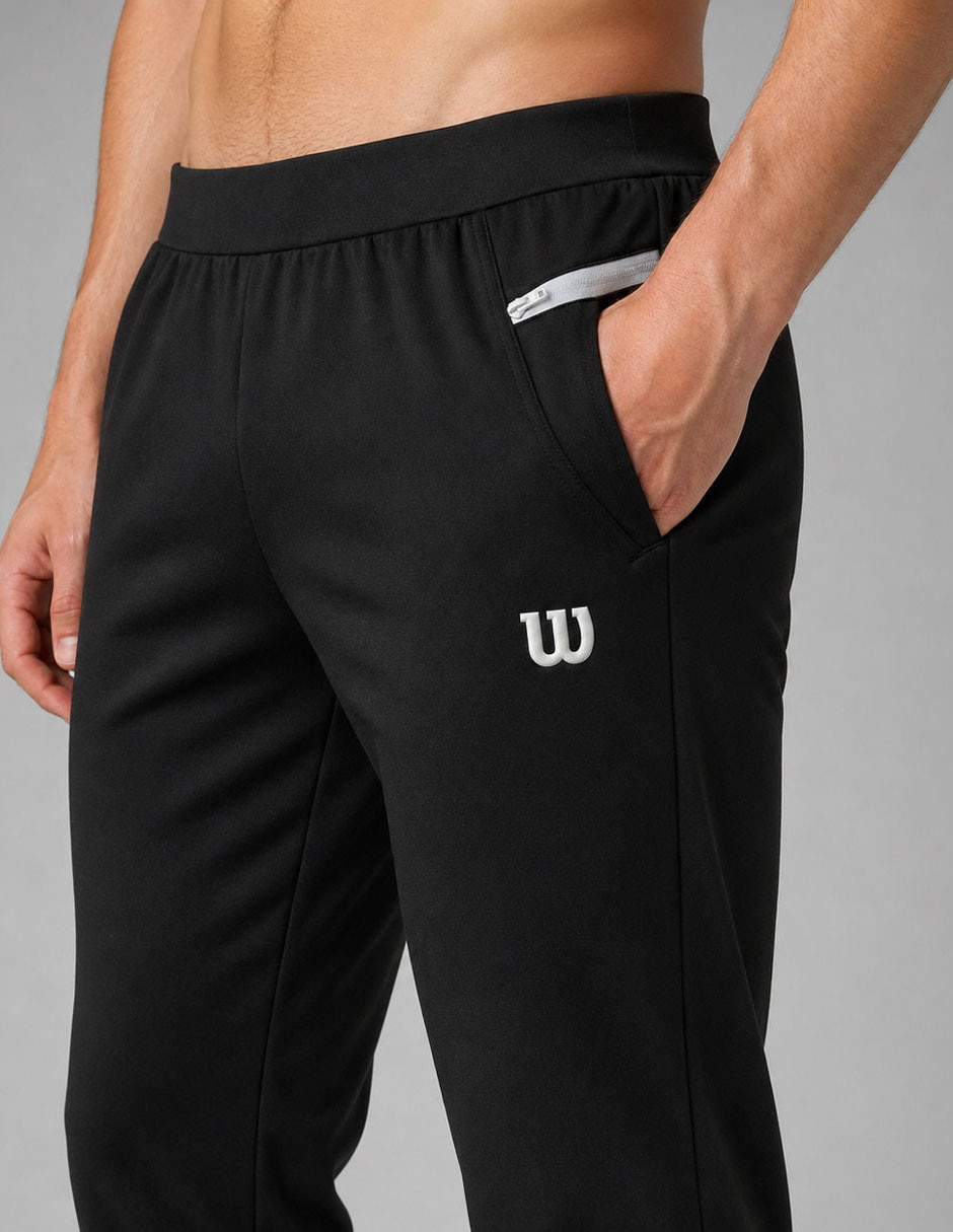 Jogger estampado logo con bolsillos para hombre 3