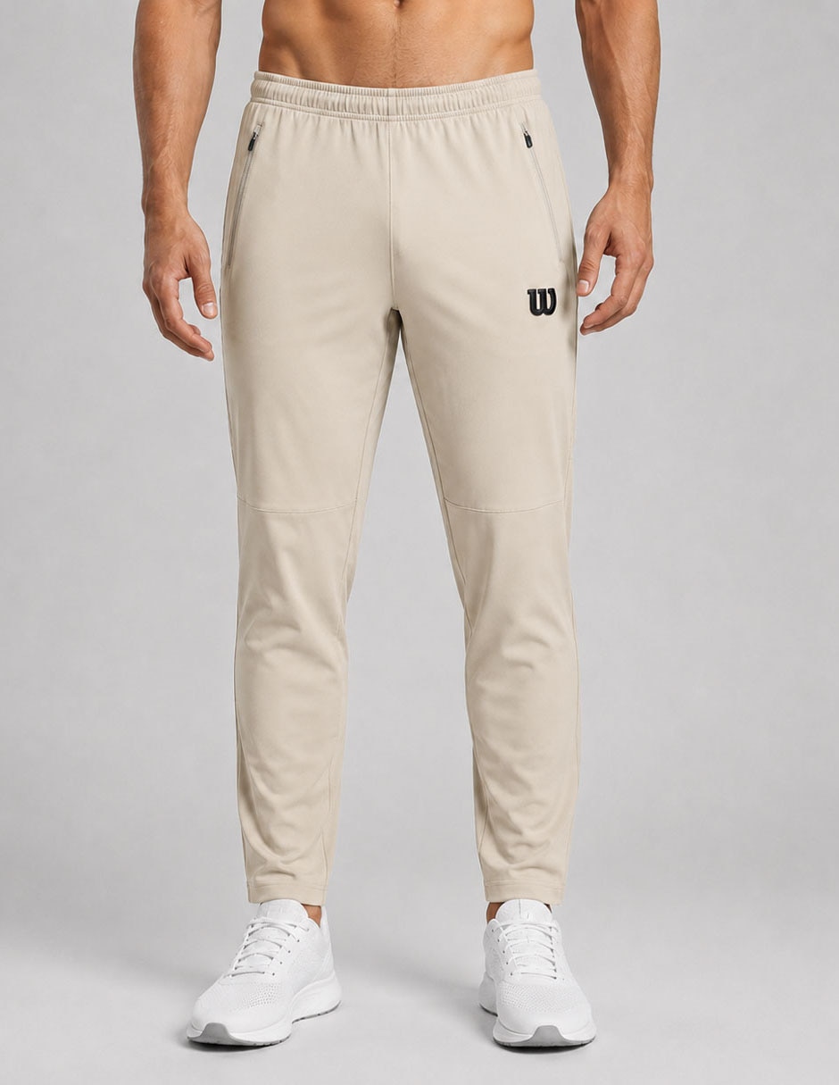 Jogger estampado logo con bolsillos para hombre Jogger estampado logo con bolsillos para hombre