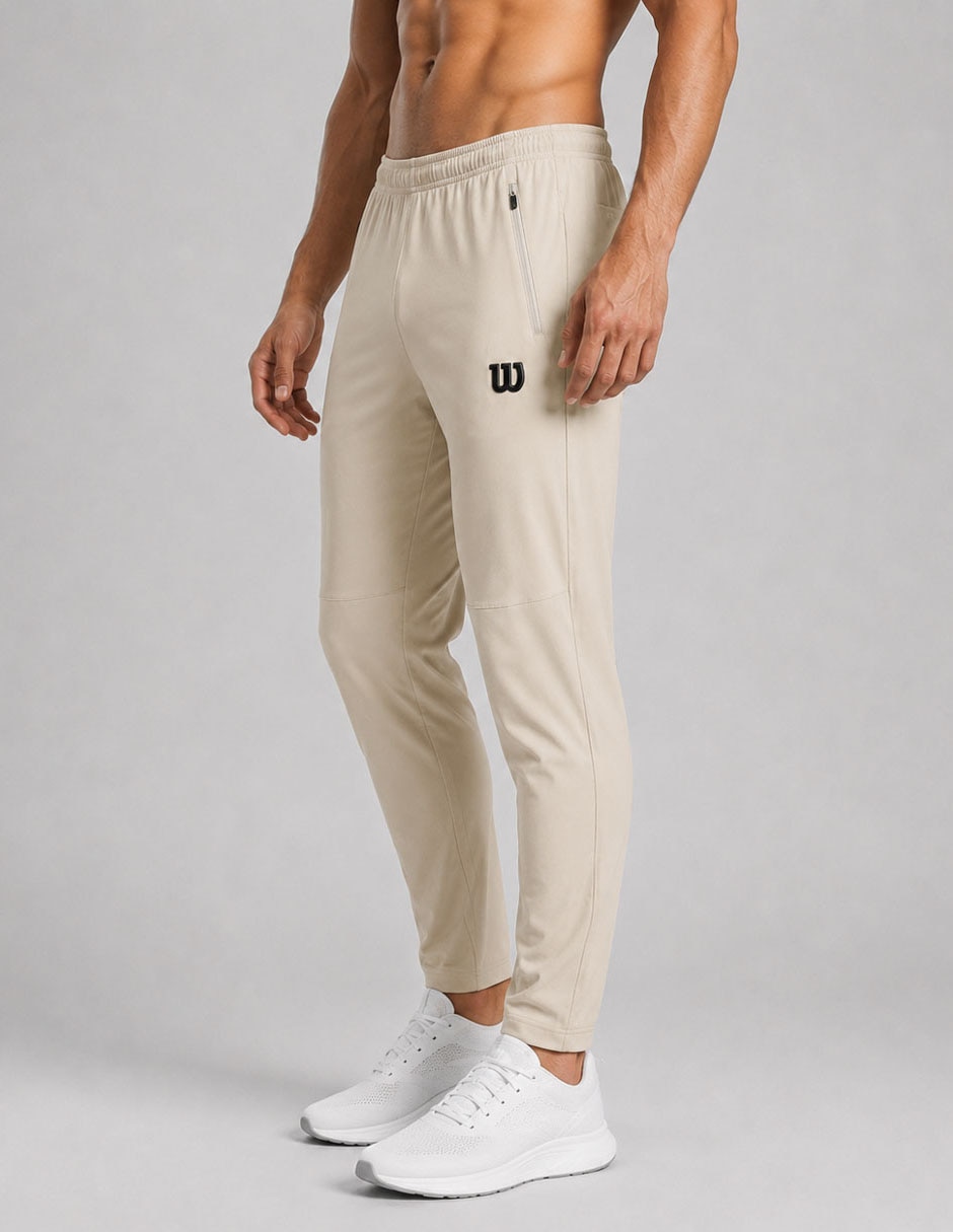 Jogger estampado logo con bolsillos para hombre 5