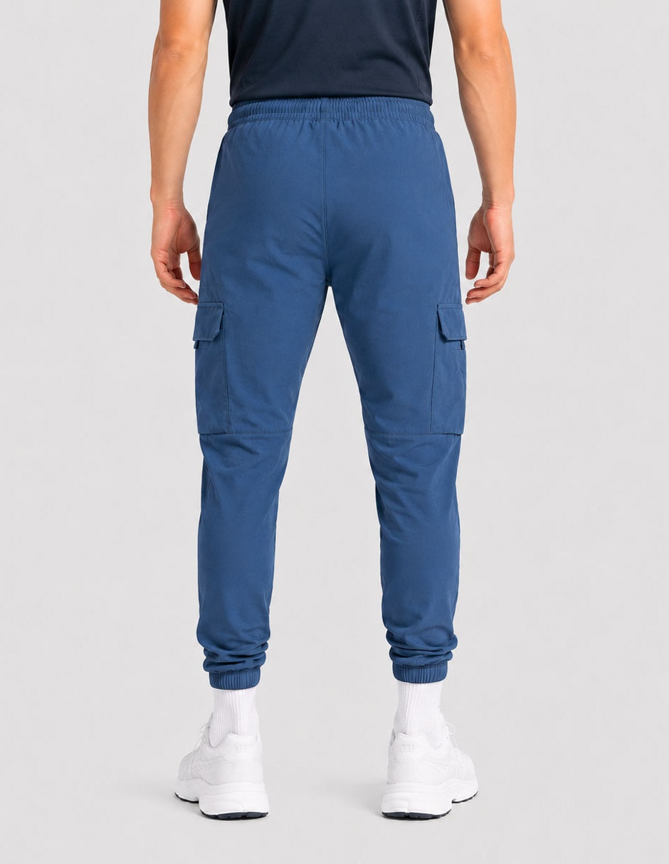 Jogger estampado logo con bolsillos para hombre 4