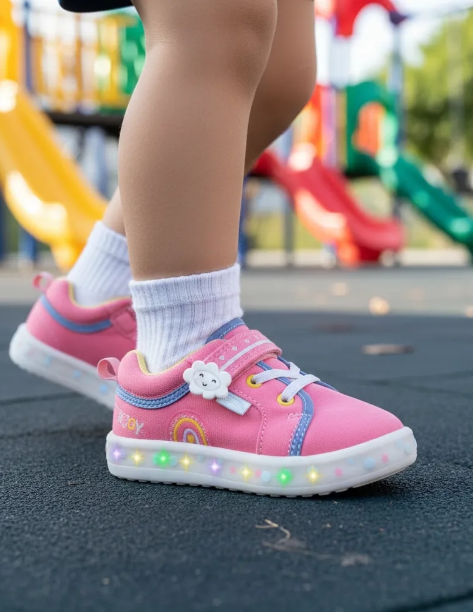 Tenis para niña arcoíris 5