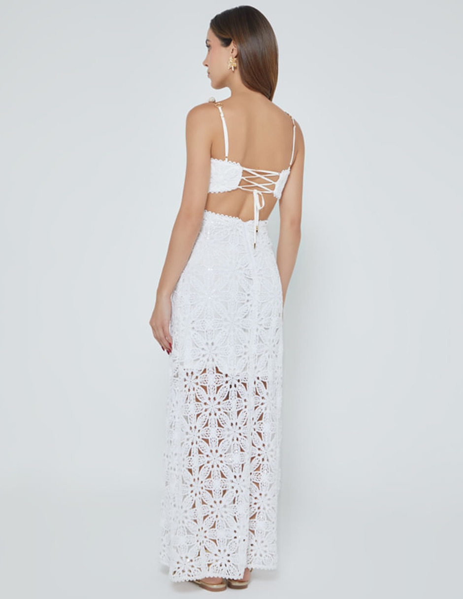 Vestido largo playa cabanas beach para mujer 5