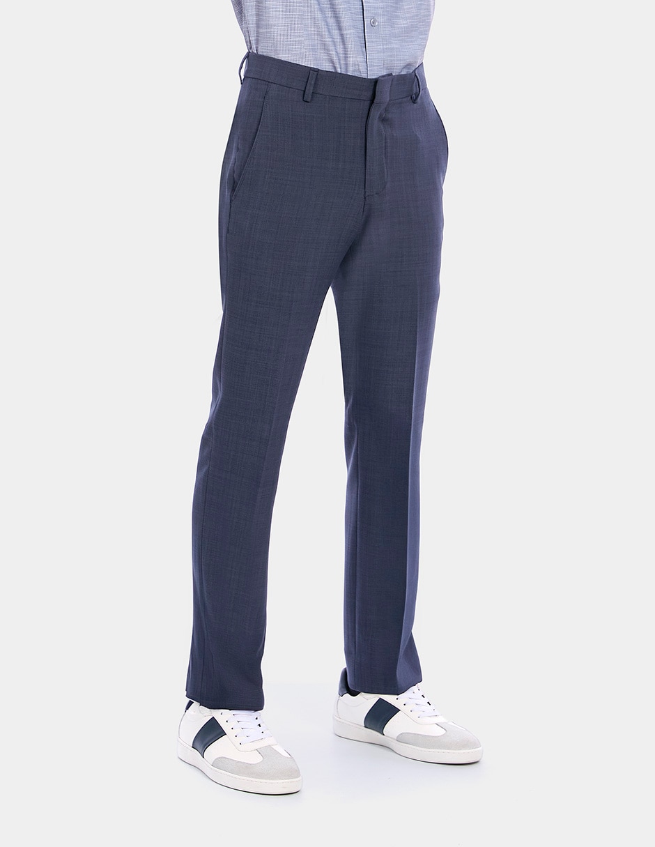 Pantalón formal de vestir slim para hombre 3