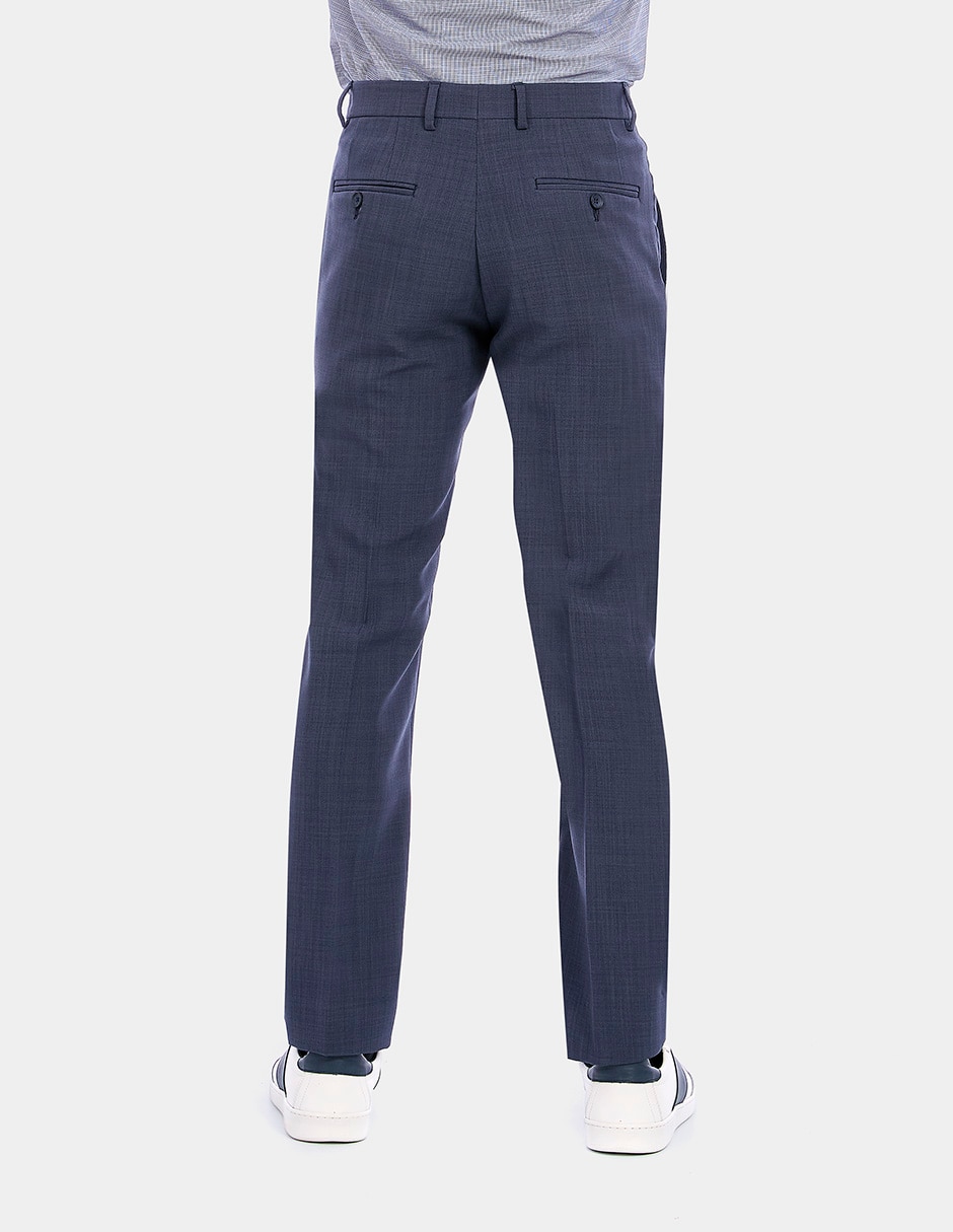 Pantalón formal de vestir slim para hombre 2