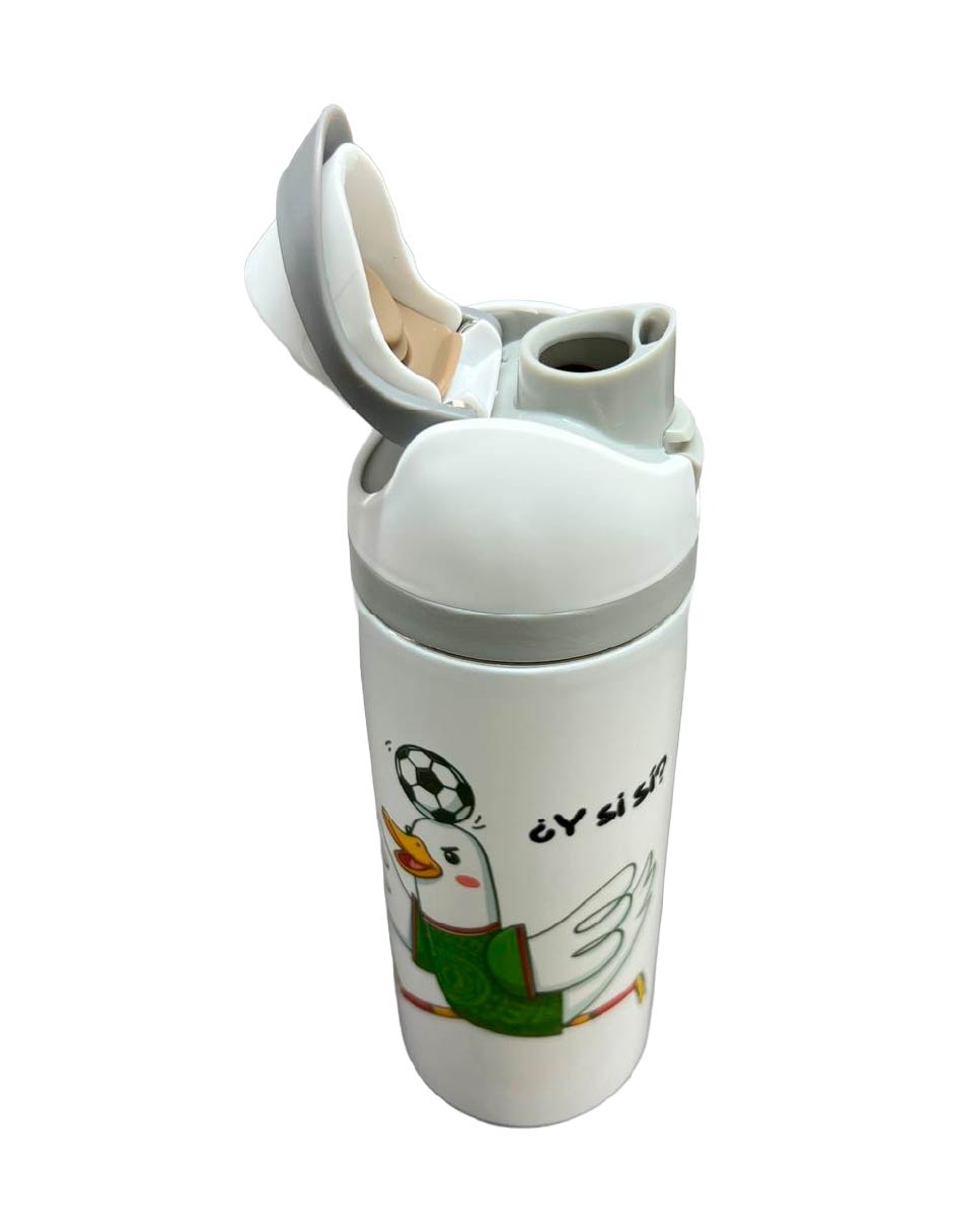 Termo de acero inoxidable con tapa rosca 3