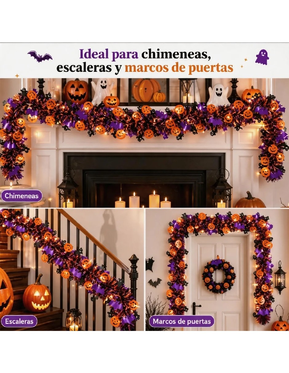 Guirnalda de calabaza 10 m 2