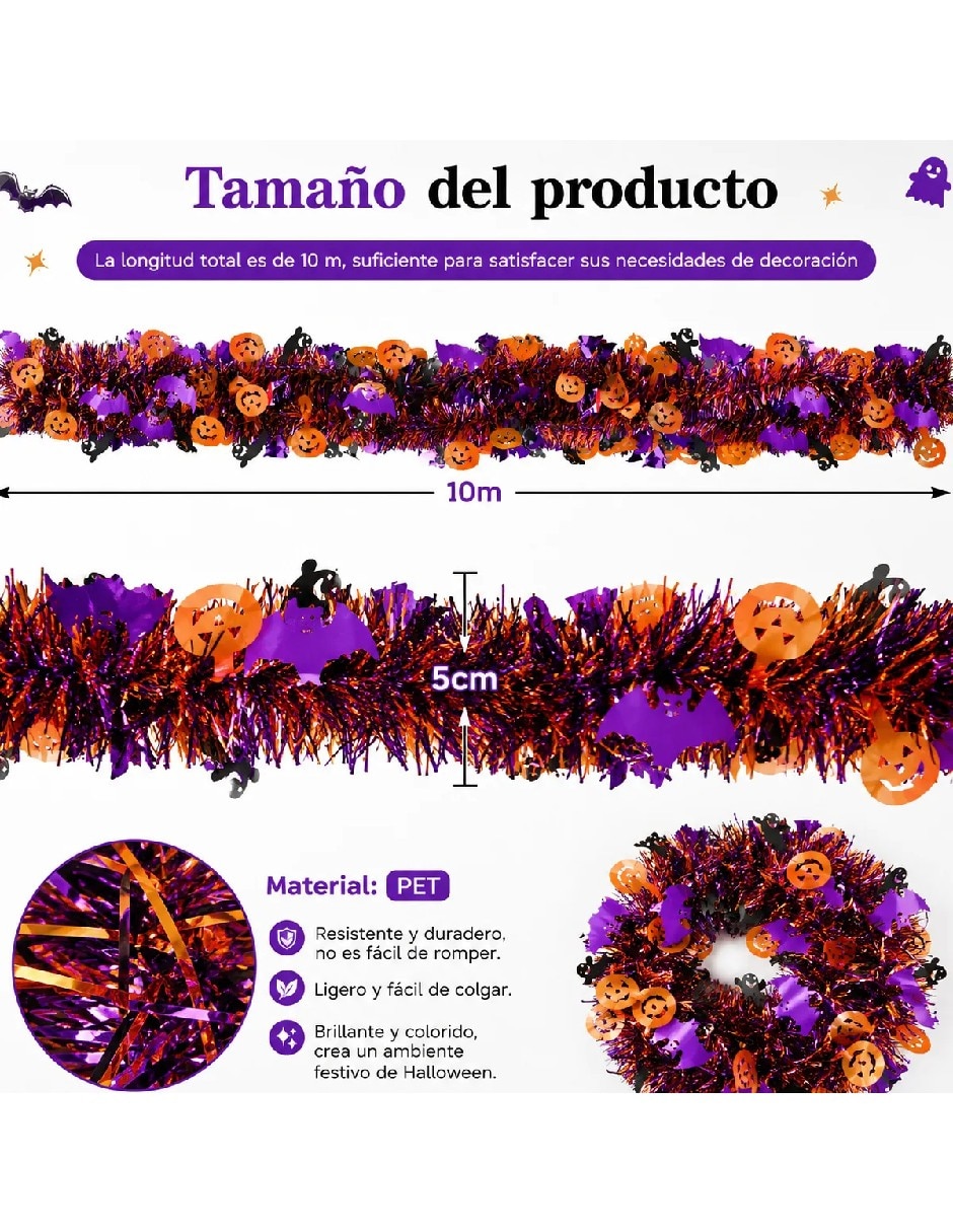 Guirnalda de calabaza 10 m 4