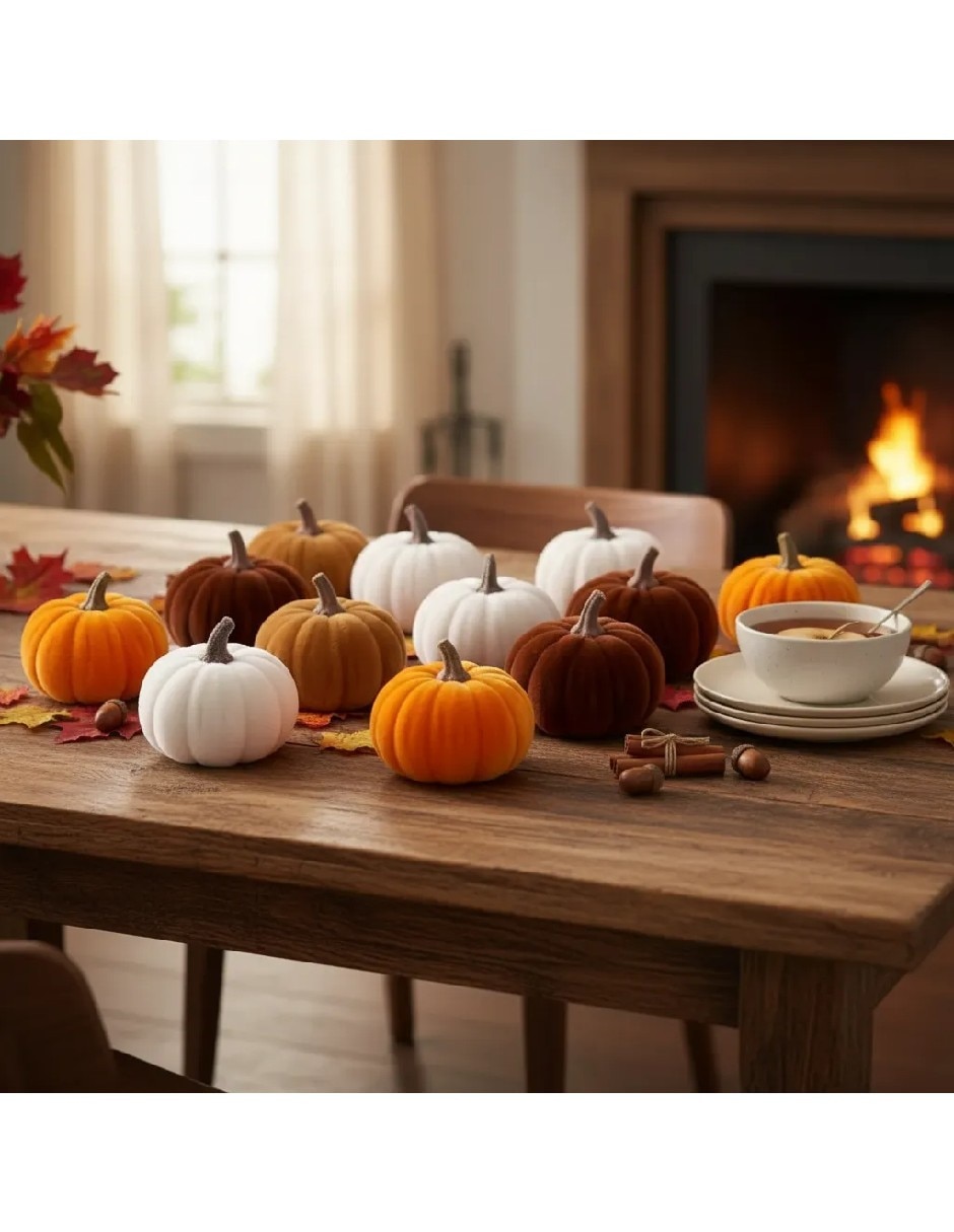 Set decoración con forma de calabaza 3