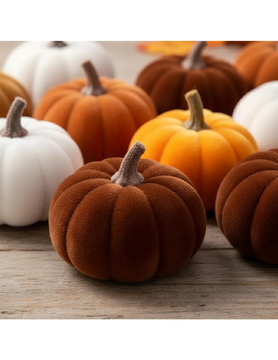 Set decoración con forma de calabaza 2