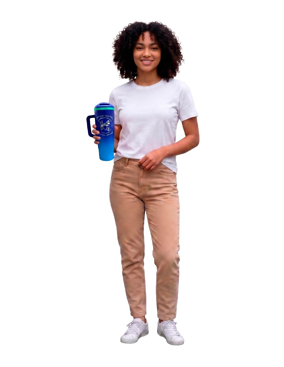 Termo de acero inoxidable con tapa rosca 1.2 L 6