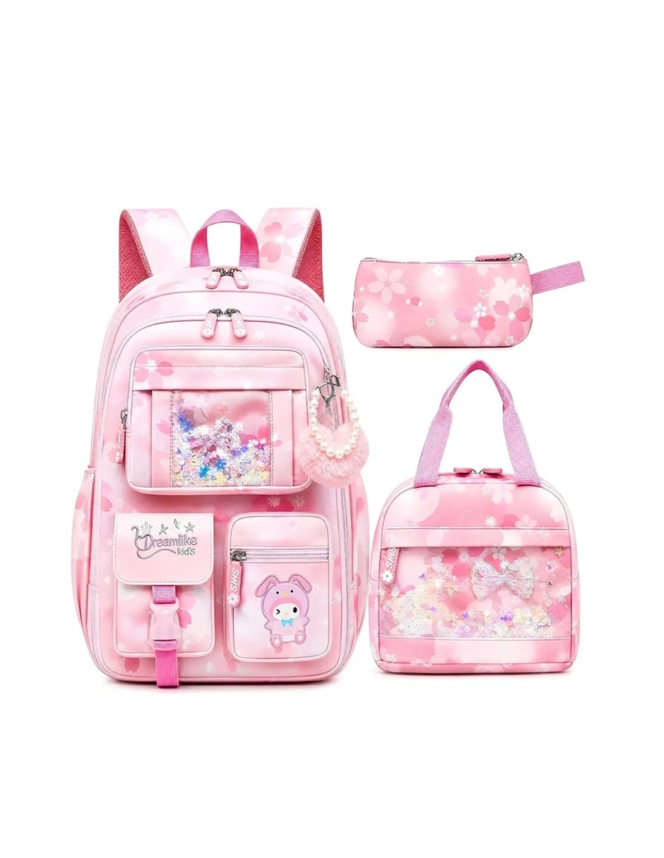 Mochila infantil daisy impermeable para niña Mochila infantil daisy impermeable para niña