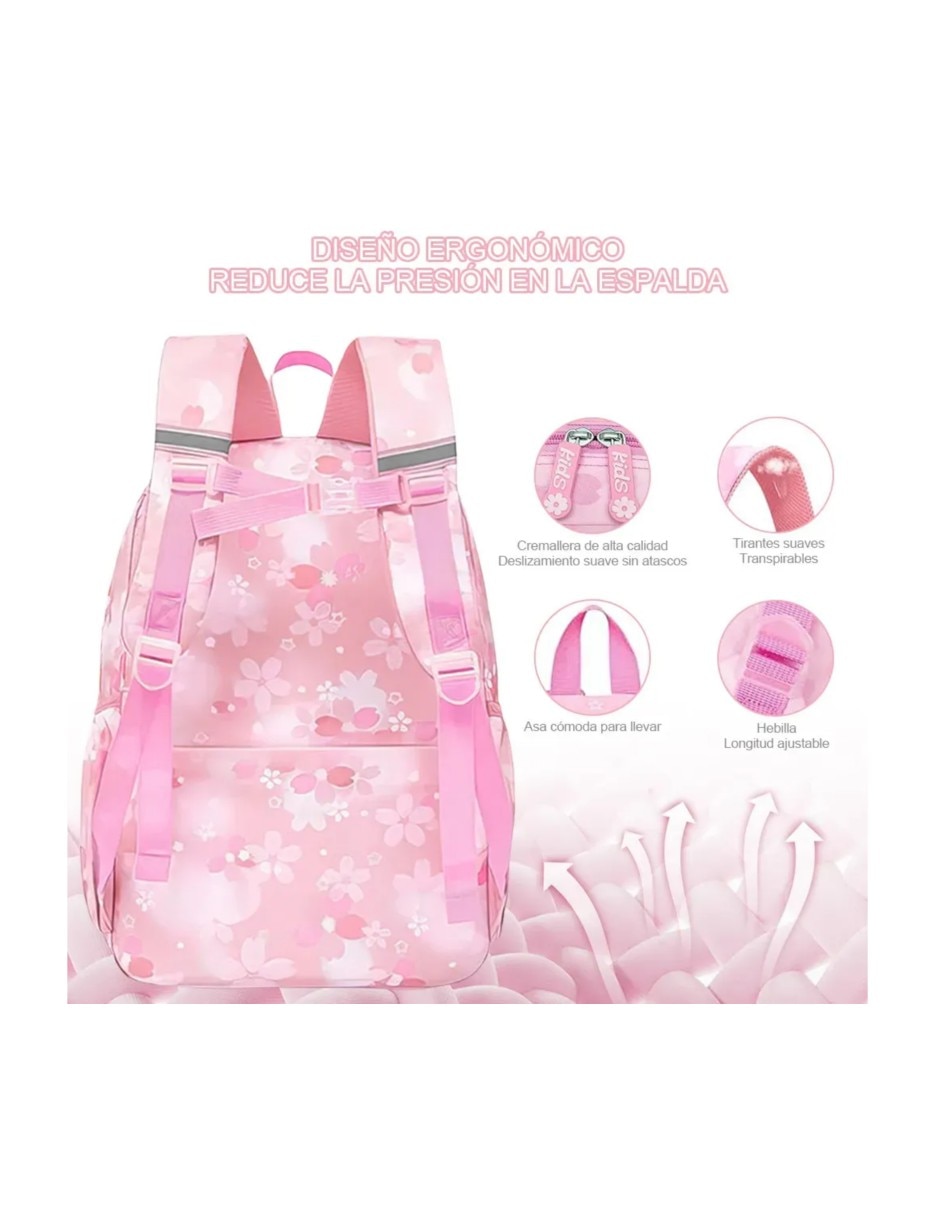 Mochila infantil daisy impermeable para niña 2