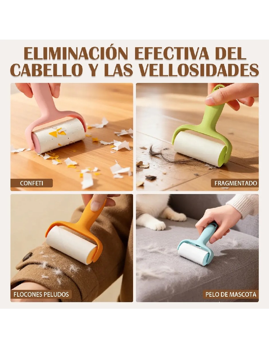 Set rodillo quita pelusa 3