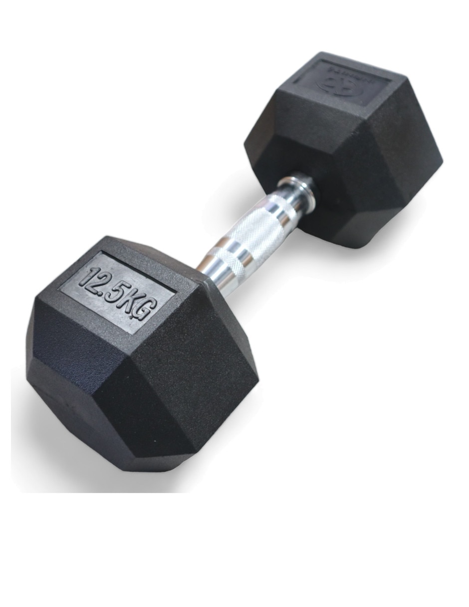 Set mancuernas de peso fijo 12.5 kg 2 piezas 3